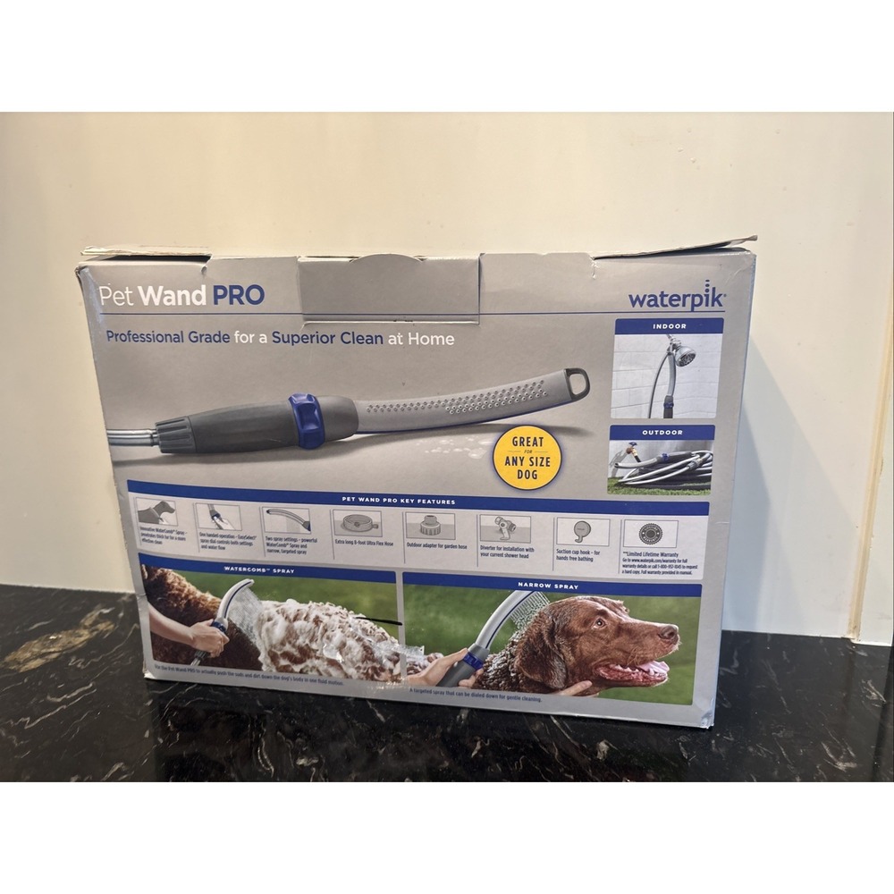 Waterpik PPR252E Pet Wand Pro Dog Shower Attachment - Picture 2 of 3